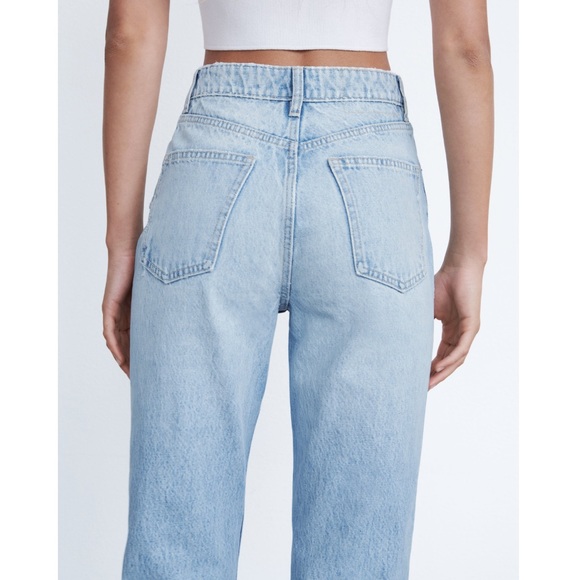 Zara high waisted straight leg jeans - Picture 5 of 12